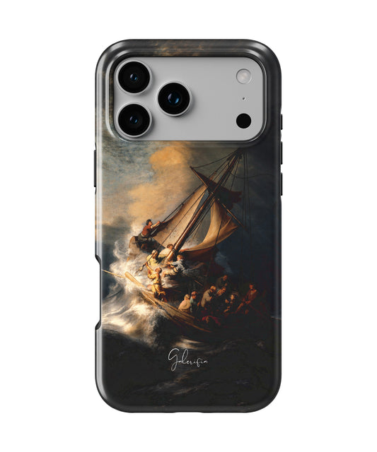 The Storm on the Sea of Galilee iPhone case p1