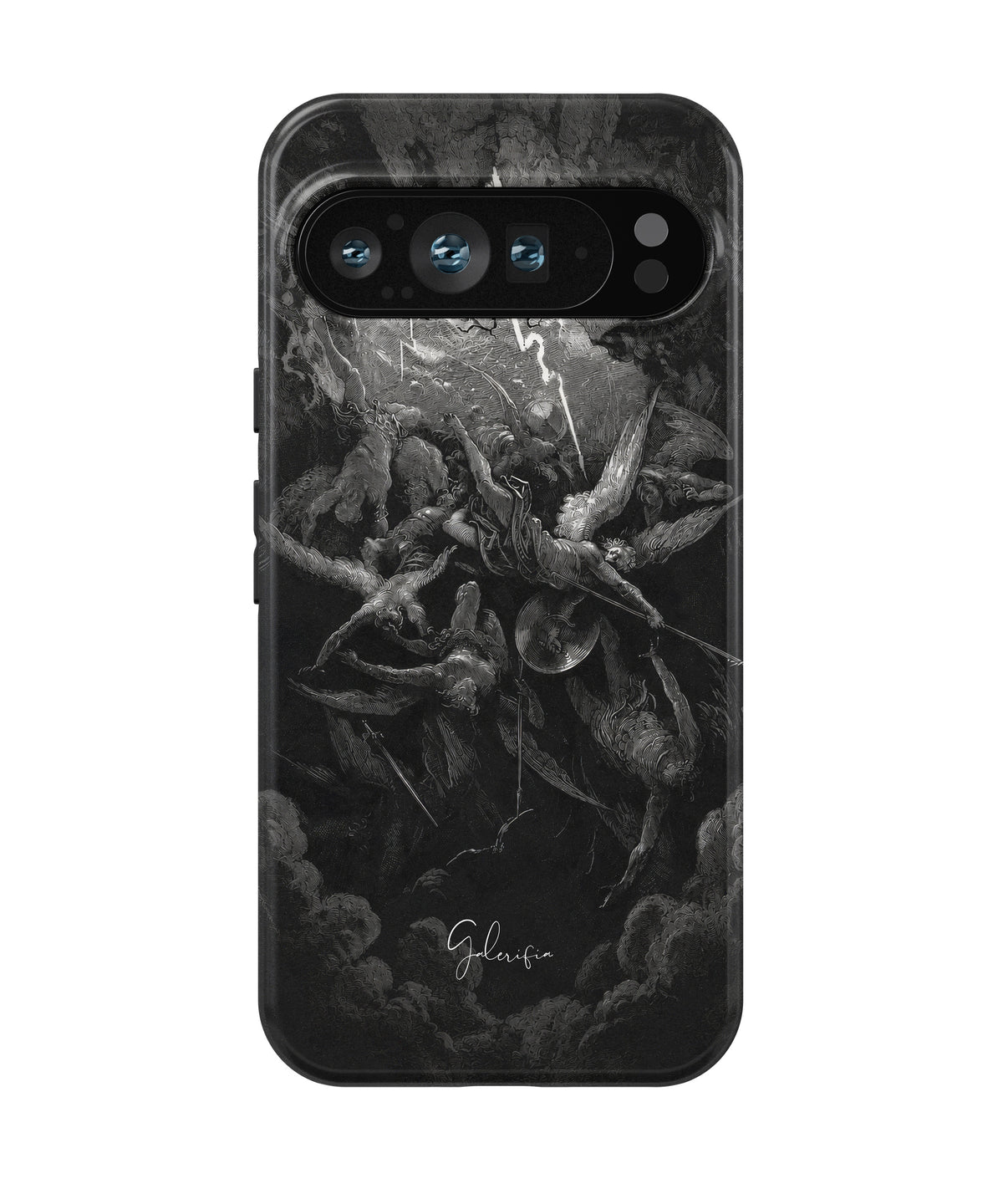 The Fall of the Rebel Angels by Gustave Doré Google Pixel Case