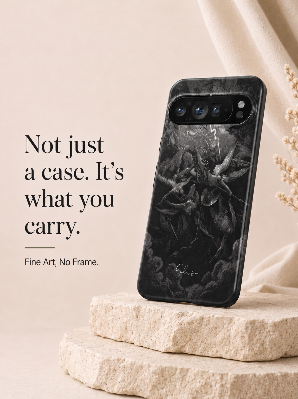 The Fall of the Rebel Angels by Gustave Doré Google Pixel Case